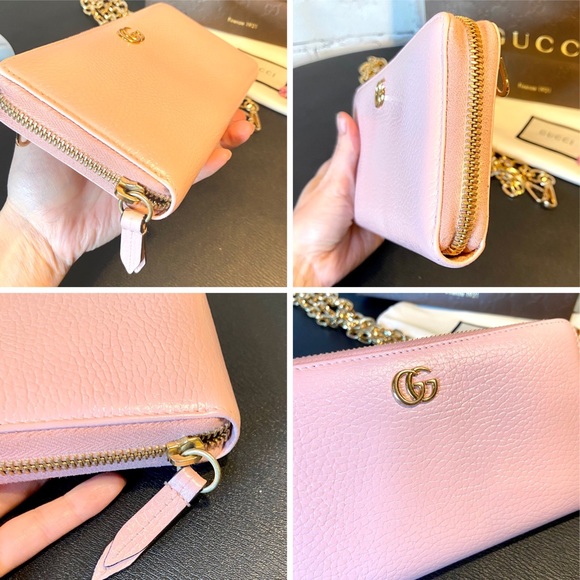 Gucci Marmont Wallet Crossbody with keychain - Picture 5 of 16